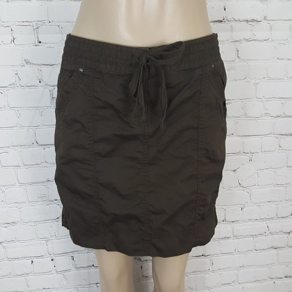 ANN TAYLOR LOFT Brown Cotton Mini skirt 4